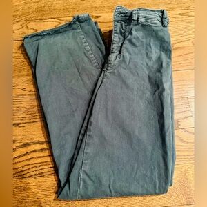 Marine Layer Women’s Wide Leg Pants – Green Grey, Size 4